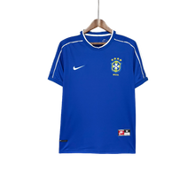 Carregar imagem no visualizador da galeria, Camisa Brasil Away 1998 Retrô - Azul