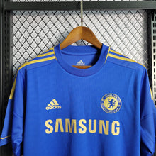 Carregar imagem no visualizador da galeria, Camisa Chelsea Home 12/13 Retrô - Azul e Dourada