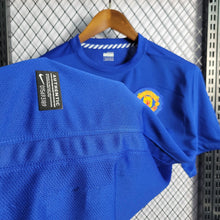 Carregar imagem no visualizador da galeria, Camisa Manchester United Away 07/08 Retrô - Azul