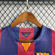 Carregar imagem no visualizador da galeria, Camisa Barcelona Home 14/15 Retrô - Azul e Vermelha