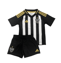 Carregar imagem no visualizador da galeria, Conjunto Infantil Atlético Mineiro I 25/26 - Preto e Branco