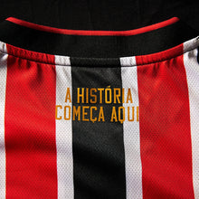 Carregar imagem no visualizador da galeria, Camisa São Paulo Away 24/25 - Vermelha e Branca - C/ Patrocínio