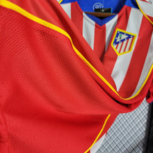 Carregar imagem no visualizador da galeria, Camisa Atlético de Madrid Spider 04/05 Retrô - Branca e Vermelha