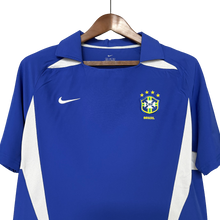 Carregar imagem no visualizador da galeria, Camisa Brasil Away 2002 Retrô - Azul
