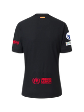 Carregar imagem no visualizador da galeria, Camisa Barcelona Feminina Away 24/25 - Preta
