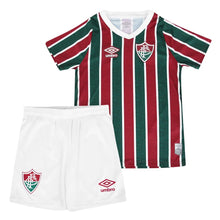 Carregar imagem no visualizador da galeria, Conjunto Infantil Fluminense I 2024 - Vinho e Verde