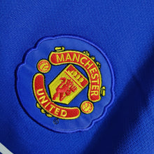 Carregar imagem no visualizador da galeria, Camisa Manchester United Away 07/08 Retrô - Azul