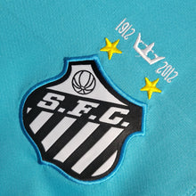 Carregar imagem no visualizador da galeria, Camisa Santos Third 12/13 Retrô - Azul