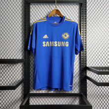 Carregar imagem no visualizador da galeria, Camisa Chelsea Home 12/13 Retrô - Azul e Dourada