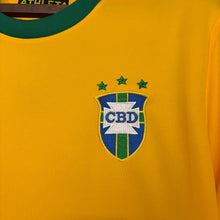 Carregar imagem no visualizador da galeria, Camisa Brasil Home 1971 Retrô - Amarela