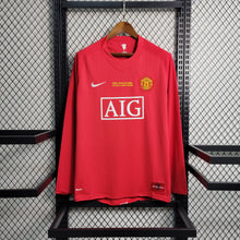 Carregar imagem no visualizador da galeria, Camisa Manchester United Home Manga Longa 07/08 Retrô - Vermelha
