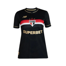 Carregar imagem no visualizador da galeria, Camisa São Paulo Feminina Third 25/26 - Preta