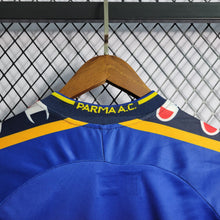 Carregar imagem no visualizador da galeria, Camisa Parma Away 01/02 Retrô - Azul e Amarela