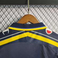 Carregar imagem no visualizador da galeria, Camisa Parma Away 99/00 Retrô - Azul e Amarela