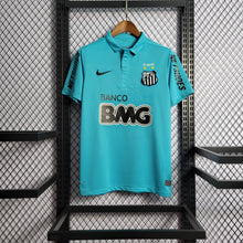 Carregar imagem no visualizador da galeria, Camisa Santos Third 12/13 NEYMAR JR/11 Retrô - Azul