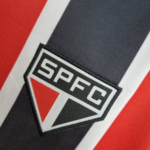 Carregar imagem no visualizador da galeria, Camisa São Paulo Away 1991 Retrô - Preta e Vermelha