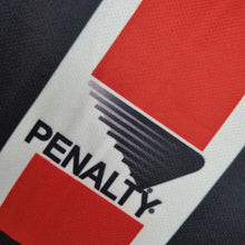 Carregar imagem no visualizador da galeria, Camisa São Paulo Away 1991 Retrô - Preta e Vermelha