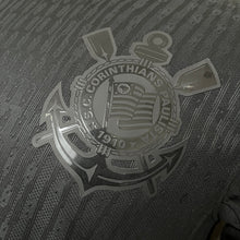 Carregar imagem no visualizador da galeria, Camisa Corinthians Away 24/25 Jogador Manga Longa - Preta