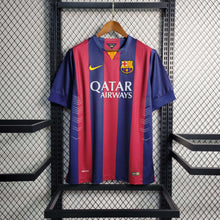 Carregar imagem no visualizador da galeria, Camisa Barcelona Home 14/15 Retrô - Azul e Vermelha