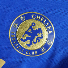 Carregar imagem no visualizador da galeria, Camisa Chelsea Home 12/13 Retrô - Azul e Dourada