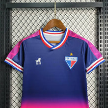 Carregar imagem no visualizador da galeria, Camisa Fortaleza Feminina Outubro Rosa 23/24 - Azul e Rosa