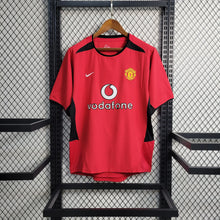 Carregar imagem no visualizador da galeria, Camisa Manchester United Home 02/03 Retrô - Vermelha