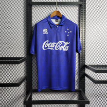 Carregar imagem no visualizador da galeria, Camisa Cruzeiro Home 93/94 Retrô - Azul