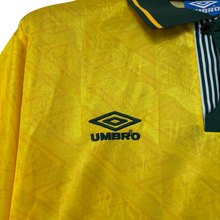 Carregar imagem no visualizador da galeria, Camisa Brasil Home 1991 Retrô - Amarela