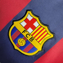 Carregar imagem no visualizador da galeria, Camisa Barcelona Home 14/15 Retrô - Azul e Vermelha