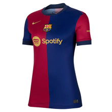 Carregar imagem no visualizador da galeria, Camisa Barcelona Feminina Home 24/25 - Azul e Vermelha