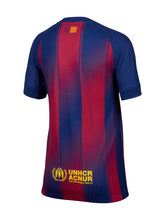Carregar imagem no visualizador da galeria, Camisa Barcelona Feminina Home 25/26 - Azul e Vermelha