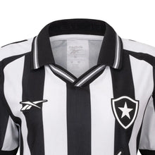 Carregar imagem no visualizador da galeria, Camisa Botafogo Feminina Home 25/26 - Preta e Branca
