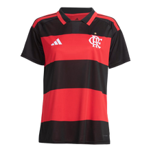 Carregar imagem no visualizador da galeria, Camisa CRF Feminina Home 26/27 - Preta e Vermelha