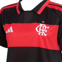 Carregar imagem no visualizador da galeria, Camisa CRF Feminina Home 26/27 - Preta e Vermelha