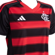 Carregar imagem no visualizador da galeria, Camisa CRF Feminina Home 25/26 - Preta e Vermelha