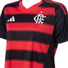 Carregar imagem no visualizador da galeria, Camisa CRF Feminina Home 25/26 - Preta e Vermelha