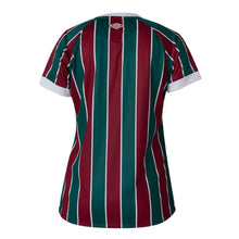 Carregar imagem no visualizador da galeria, Camisa Fluminense Home 23/24 Feminina - Vinho e Verde