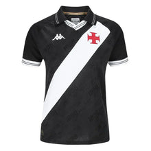 Carregar imagem no visualizador da galeria, Camisa Vasco Home 25/26 Feminina - Preta e Branca