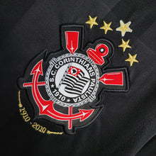 Carregar imagem no visualizador da galeria, Camisa Corinthians Away Retrô 2010 - Preta