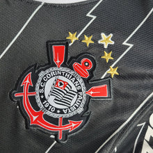Carregar imagem no visualizador da galeria, Camisa Corinthians Away Retrô 11/12 - Preta