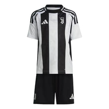 Carregar imagem no visualizador da galeria, Conjunto Infantil Juventus I 24/25 - Branco e Preto