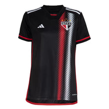 Carregar imagem no visualizador da galeria, Camisa São Paulo Third 23/24 Feminina - Preta