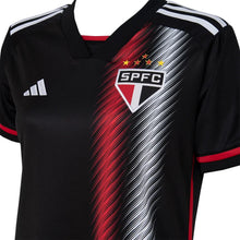 Carregar imagem no visualizador da galeria, Camisa São Paulo Third 23/24 Feminina - Preta