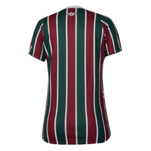 Carregar imagem no visualizador da galeria, Camisa Fluminense Feminina Home 24/25 - Vinho e Verde