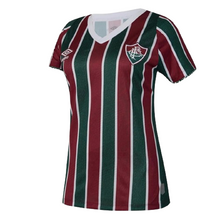 Carregar imagem no visualizador da galeria, Camisa Fluminense Feminina Home 24/25 - Vinho e Verde