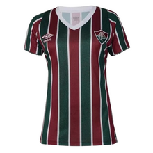 Carregar imagem no visualizador da galeria, Camisa Fluminense Feminina Home 24/25 - Vinho e Verde