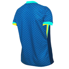 Carregar imagem no visualizador da galeria, Camisa Brasil Away Feminina 2024 - Azul