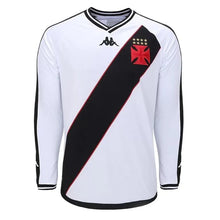 Carregar imagem no visualizador da galeria, Camisa Vasco Away 24/25 Manga Longa - Branca e Preta