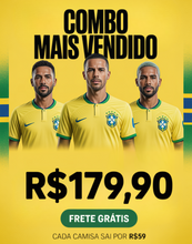 Carregar imagem no visualizador da galeria, Camisa Torcedor Brasil – Edição Copa 26