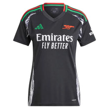 Carregar imagem no visualizador da galeria, Camisa Arsenal Feminina Away 24/25 - Preta